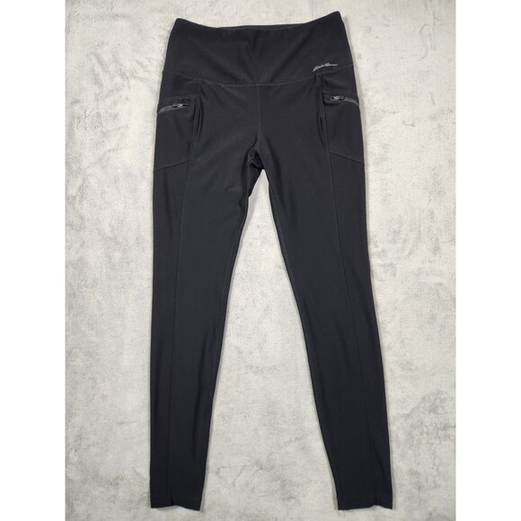 Eddie Bauer Pants - Eddie Bauer Womens Trail Tight Leggings Black Size Medium Activewear Yoga Pants